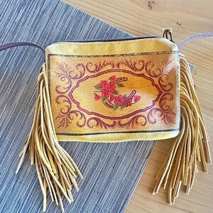 Patricia Wolf Leather Fringe Bag